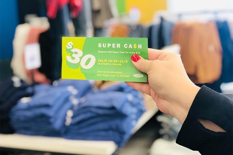 What is Old Navy Super Cash?