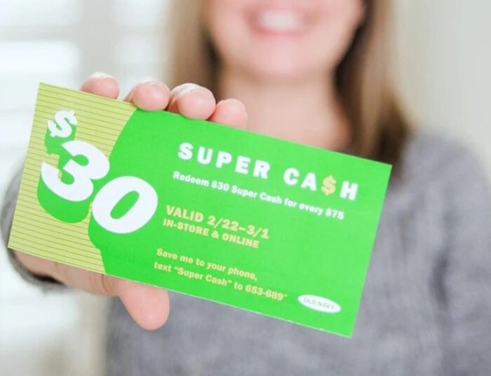 What is Old Navy Super Cash?