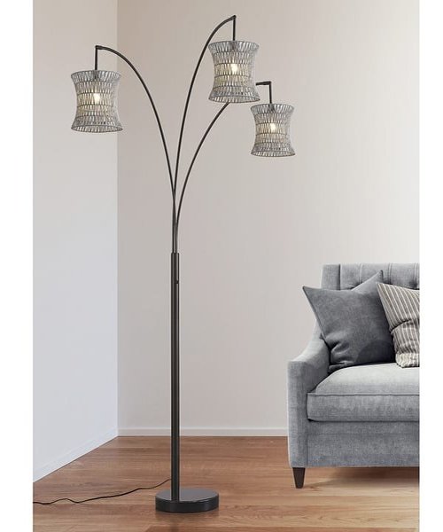 3) Bring in a Curved Lamp Shade