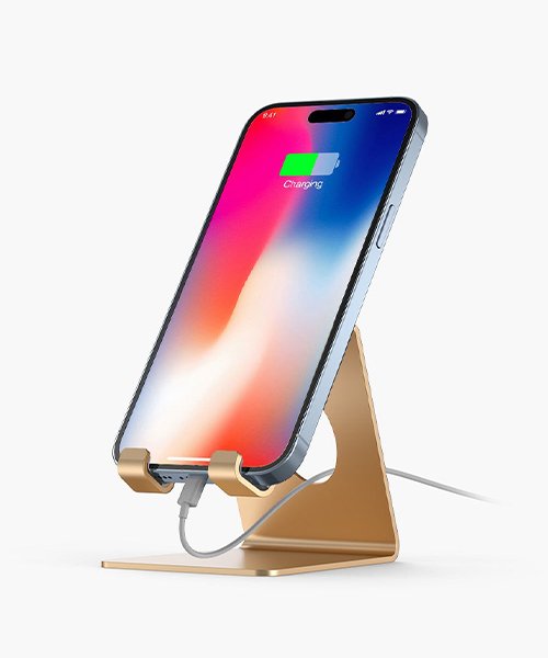 4) A Phone Stand + A Simple Workout App (The “Follow Along” Setup)