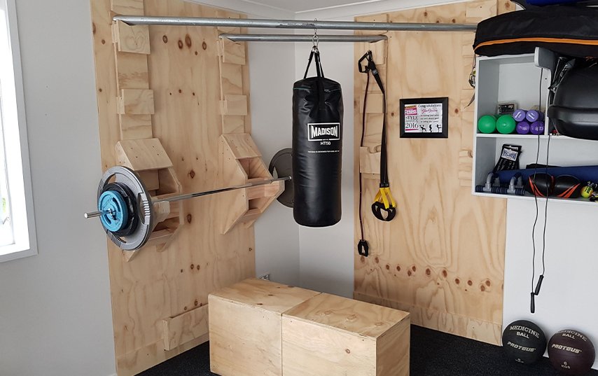 My Simple Home Strength Setup (That Fits in a Corner)